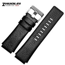 Correa de reloj de cuero de 28 mm para pulsera Diesel DZ1089 DZ1123 DZ1132 + herramientas