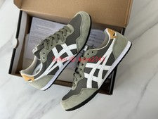 Zapatillas deportivas retro Onitsuka Tiger SERRANO para hombre y mujer verde/blanco 1183B400-304
