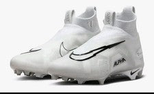Botines de fútbol Nike Alpha Menace Elite 3 talla 13 blancos DM1792-109 platino NBY