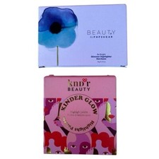 Paquete de paleta iluminadora Beauty by Popsugar Be Bright & Knd’r Beauty nuevo en caja