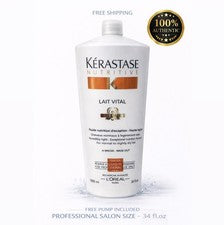 Raro acondicionador nutritivo Kérastase Lait Vital - 1000 ml (34 fl oz)