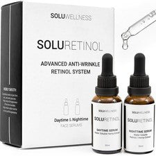 Suero avanzado de retinol SoluRetinol día noche cuidado renovador de la piel