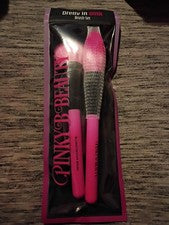 Pink Beauty Juego de brochas de polvo facial completo cepillo de contorno y polvo facial completo