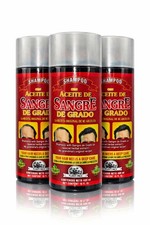 Champú Plantimex Aceite de Sangre de Grado con aceite y extracto de hierbas 16 oz