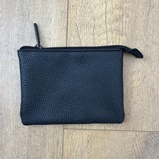 Bolso clutch pequeño de maquillaje negro bareMinerals - Perfecto para viajar - Nuevo