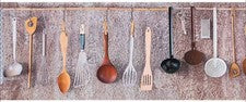 Alfombra Pasillo Antideslizante TRANSFER UTENSILIOS DE COCINA