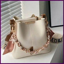 Nuevo Moda Para Mujer Bolso de Hombro Gran Capacidad Cinta Cadena Bolso Cubo