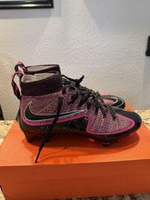 Botines de fútbol Nike Vapor Edge 360 intocables rosa FQ0235-002 para hombre talla 8