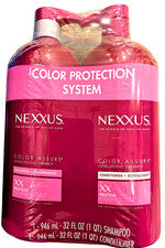 Champú y acondicionador Nexxus Color Assure con elastina quinua 2 paquetes-32 OZ