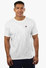 Camiseta Fila Guillo Para Hombre Blanca/Chaquetón, Estilo Fútbol Vintage, GRANDE 🎈ENVÍO GRATUITO🎈