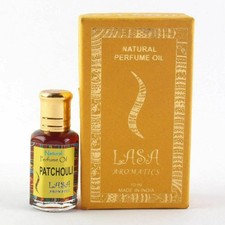 Aceite Perfume Pachulí Aromático Lasa 10 ml Fragancia Natural 100% Pura