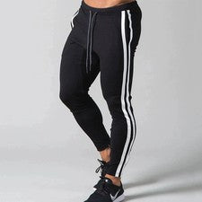 Pantalones Largos De Chándal Hip hop Para Hombres Moda Deportivo A Rayas Informal
