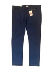 Pantalones chinos Bastion Trail clásicos elásticos de 4 vías para hombre azul marino talla 38 X 31 NUEVO