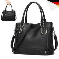 Bolso de mano de mujer de cuero suave bolso bandolera grande shopper