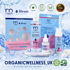MARGARITA WET & MINERALS Set de Cuidado Facial con Agua Mineral "Birutė"