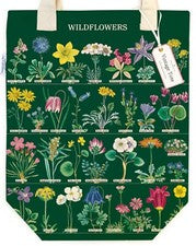 Bolso de Mano Cavallini & Co. Estilo Vintage Flores Silvestres