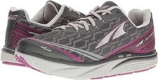 ¡NUEVO! Zapatos deportivos para mujer ALTRA Torin IQ para correr en carretera talla 8,5 medianos, grises/púrpura