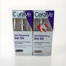 2x Aceite para el cuidado de la piel CeraVe Skin Renewing, 1 fl oz