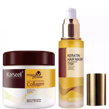 Mascarilla capilar de colágeno Karseell reparación profunda acondicionador aceite de argán cuidado de colágeno Reino Uni