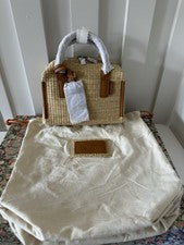 Bolso Away Travel X The White Lotus Mini Everywhere Paradise Raffia Edición Limitada