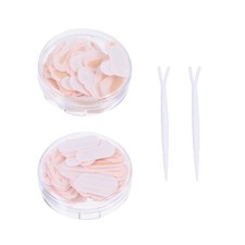 2 Cajas Pegatinas Naturales Sin Costuras para Párpados Cintas Doble Párpado para Mujer Belleza