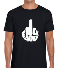 CAMISETA DIVERTIDA FU*K YOU DEDO MEDIO PARA HOMBRE CAMISETA BROMA DISEÑO GROSERO HUMOR MODA