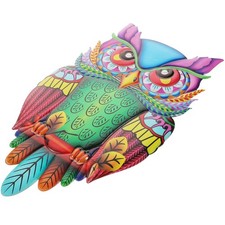 Adornos de búho para el hogar arte de pared decoración sala cocina accesorios
