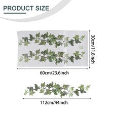 Pegatina de pared calcomanía mural PVC plantas habitación arte de pared 5,5*44 pulgadas decoración