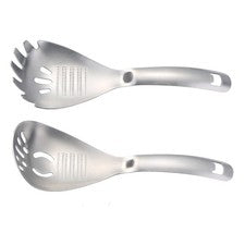 Acero inoxidable 23,5 cm 304 grados cuchara para hacer puré pasta rallar yema ranura