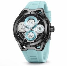 Reloj para hombre Activa Drift X Invicta 44 mm esfera esqueleto azul claro ACW9349-005