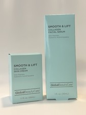 Suero facial y crema para la piel Global Beauty Care colágeno suave y lifting 2 piezas