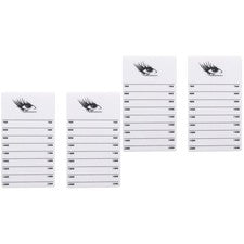 4 stücke false wimpern organizer acryl displa toards schönheit salon