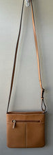 Bolso Bandolera GILI Got It Love It Naranja Cuero Genuino Para Mujer Boho Hippie