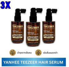 3x Yanhee Teezeer Suero Anti Caída Caída del Cabello Dañado Nutre el cuidado del cuero cabelludo