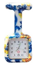 Relojes llavero Boolavard® TM enfermeras moda coloreado goma silicona