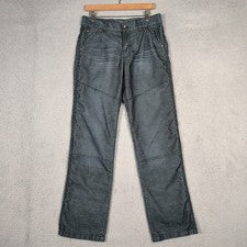 Pantalones H&M Para Hombres 31 Azul Pana Calce Suelto Rectos Ligeros Preppy Informales Nuevos con Etiquetas