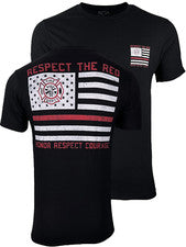Camiseta estilo Howitzer para hombre Respeto coraje militar Grunt MFG