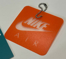 LLAVERO NIKE AIR ETIQUETA COLGANTE JORDAN III 3 IV 4 RETRO MAX 1 90 ROJO FUEGO INFRARROJO OG