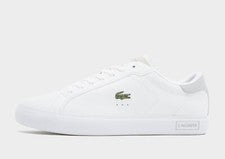 Lacoste Power Court 124 2 SMA ® (hombres Reino Unido 8, 9,5 y 11) blanco/gris