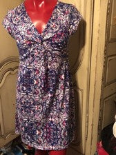 Figura Mujer Vestido Favorecedor Diseño Por Lola Talla M