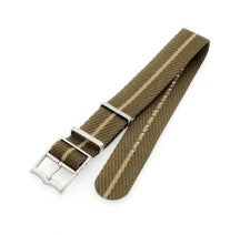 Nato Nylon Uhrenarmband Modell Luxor-S khaki-beige 22 mm, komp. Tudor