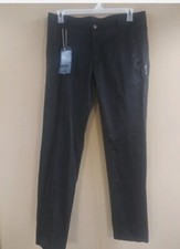 Mondo Exclusivo Clásico Negro Lujo Hombre Moda Pantalones Pierna Recta