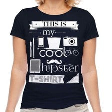This Is Mi Fresco Hipster Camiseta Moda Mujer Top Irónico Regalo Para Geek Swag
