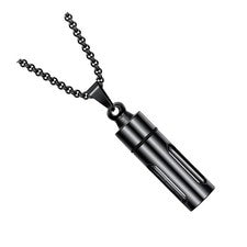 Perfume Bottle Pendant Vial Necklaces for Liquid Women's Man Scent