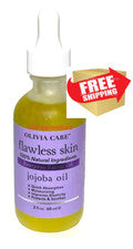 Aceite facial diario Olivia Care piel impecable con aceite de jojoba 2 fl oz