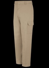 NUEVO ROJO KAP Pantalones de Carga Industrial para Hombre 38x30