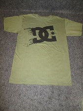 Camiseta Para Hombres Genuina DC Informal Moda Skate BMX MX S M L XL XXL Verde DC55