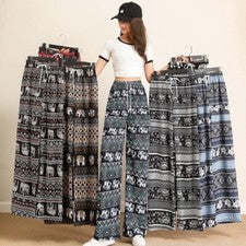 Nuevos Pantalones Elefante Tailandés Pantalones Yoga y Ejercicio Unisex Talla Libre