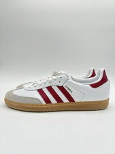 Adidas Hombre Samba OG Talla 12 Blanco Borgoña Goma |IF3813|