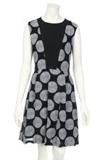 DUYAN Milano dress Print I 42 = D 36 black NEW